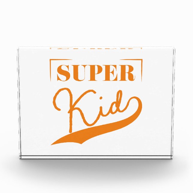 Bloque Para Fotos Super Kid (Anverso)