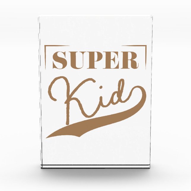 Bloque Para Fotos Super Kid (Anverso)