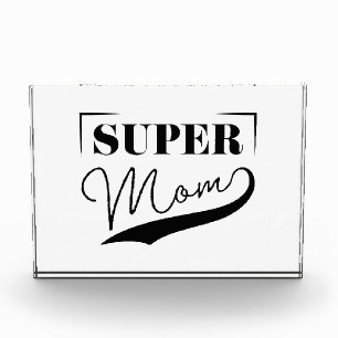 Bloque Para Fotos Super Mamá