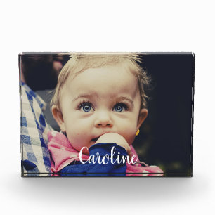 Bloque Para Fotos Superposición de nombres