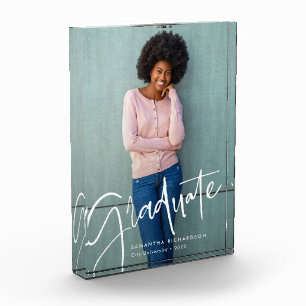 Bloque Para Fotos Superposición de script de moda   Graduado