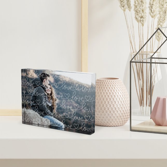 Bloque Para Fotos Superposición del patrón de amor (Subido por el creador)