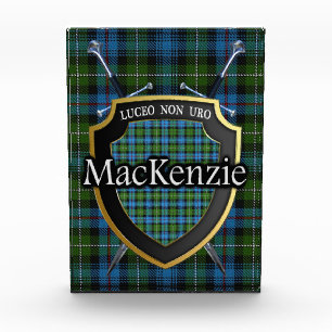 Bloque Para Fotos Tartán escocés de MacKenzie del clan