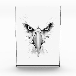 Bloque Para Fotos Tatuaje de cara de águila