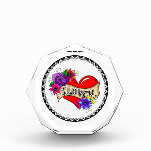 Bloque Para Fotos Te Amo Tattoo Heart Art