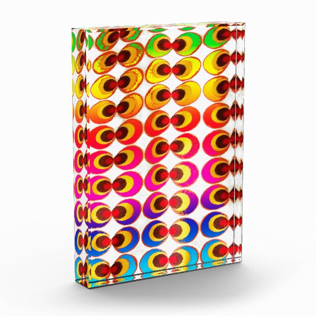 Bloque Para Fotos Tejidos psicodélicos (Izquierda)