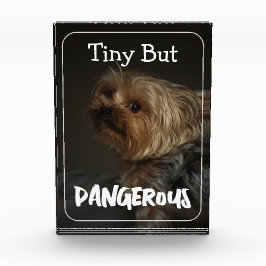 Bloque Para Fotos Terrier Mamá Perro Personalizable Lindo Mascota