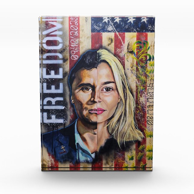 Bloque Para Fotos The Cost of Freedom - American Patriot Artwork (Anverso)