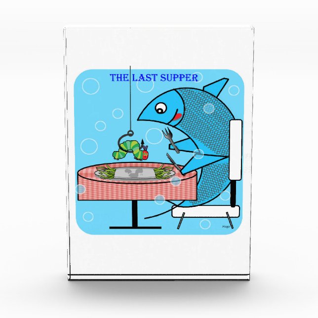 BLOQUE PARA FOTOS THE FISH LAST SUPPER (Anverso)