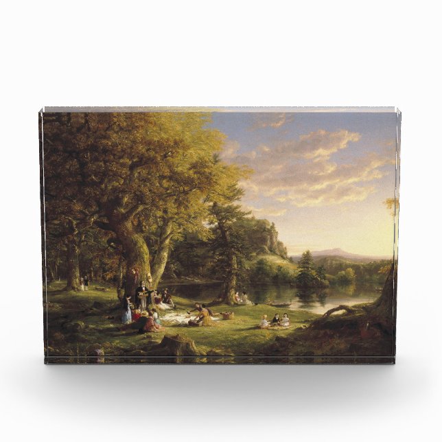 Bloque Para Fotos Thomas Cole The Pic-Nic (Anverso)