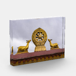 Bloque Para Fotos Tíbet, Lhasa - Rueda Dharma en el templo Jokhang