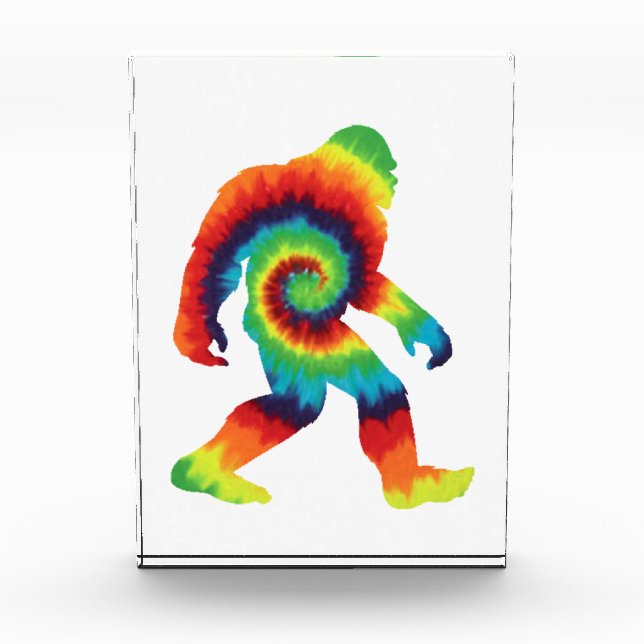 Bloque Para Fotos Tie Dye Bigfoot (Anverso)