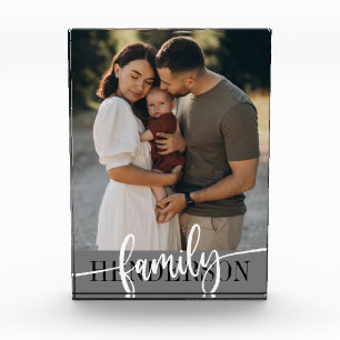 Bloque Para Fotos Tipografía fotográfica familiar