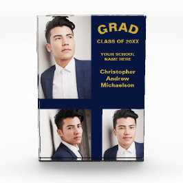 Bloque Para Fotos Tipografía minimalista 3 Graduación