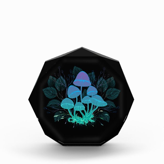 Bloque Para Fotos Toadstools en Bushes (Anverso)