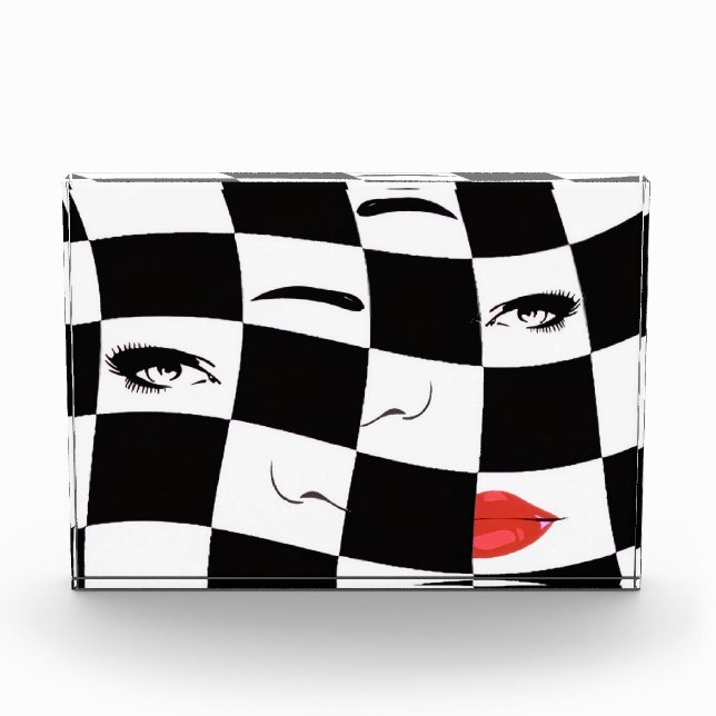 Bloque Para Fotos Toda la escultura mixta (Anverso)