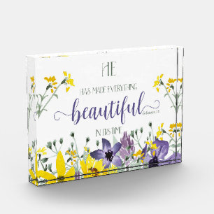 Bloque Para Fotos Todo Hermoso - Ecc 3:11