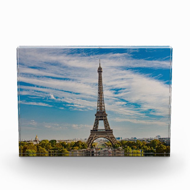 Bloque Para Fotos Torre Eiffel en París (Anverso)