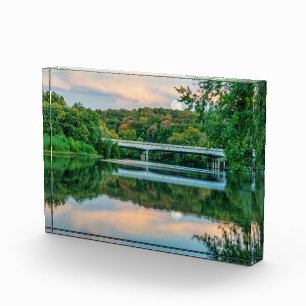 Bloque Para Fotos Tranquilidad nocturna en Lake Springfield
