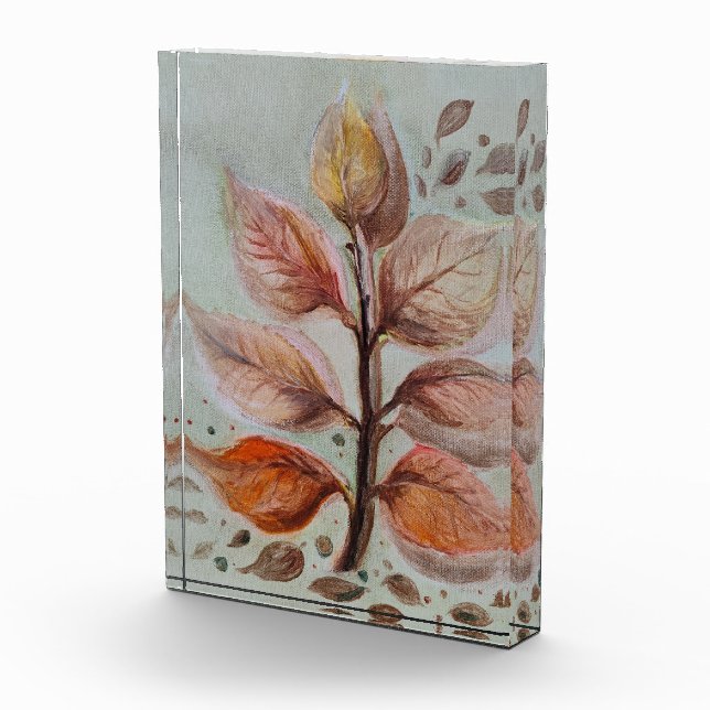 Bloque Para Fotos Translucent leaves (Derecha)