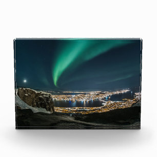 Bloque Para Fotos Tromso de las luces del norte