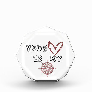 Bloque Para Fotos Tu corazón es mi brújula