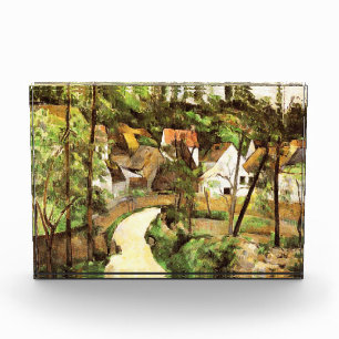 Bloque Para Fotos Un giro en el camino Paul Cezanne