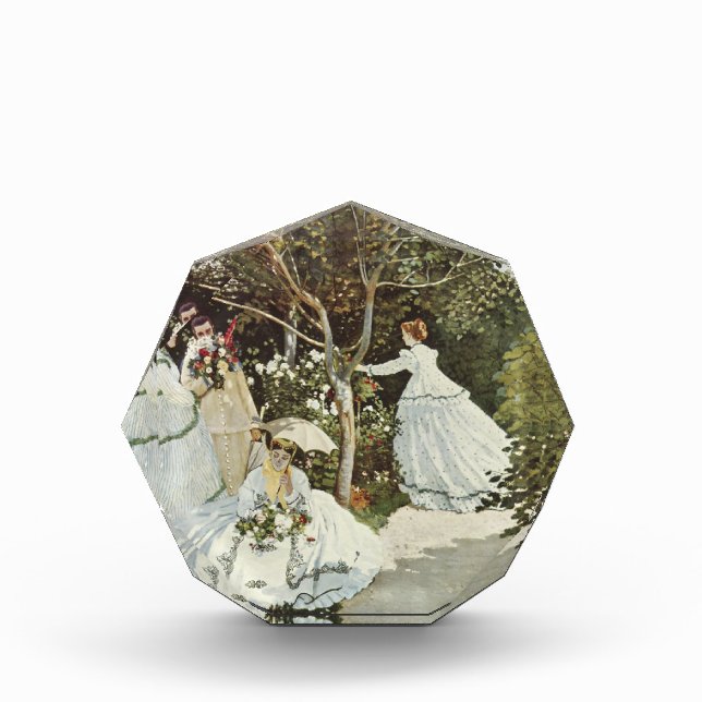 Bloque Para Fotos Un molino de viento en Zaandam Claude Monet (Anverso)