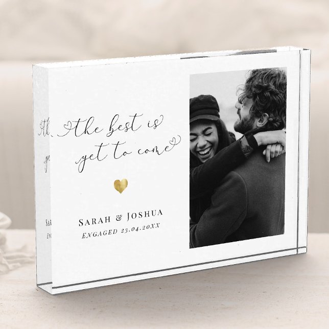 Bloque Para Fotos Un regalo de pareja recién involucrado Keepsake En (Subido por el creador)