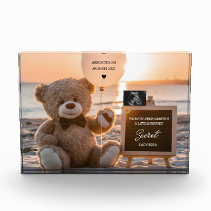 Bloque Para Fotos Una hermosa invitación de embarazo digital en la p