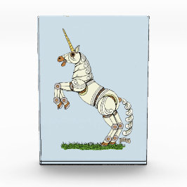 Bloque Para Fotos Unicornio mecánico