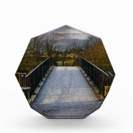 Bloque Para Fotos Urban Frosty Footbridge, Bradford