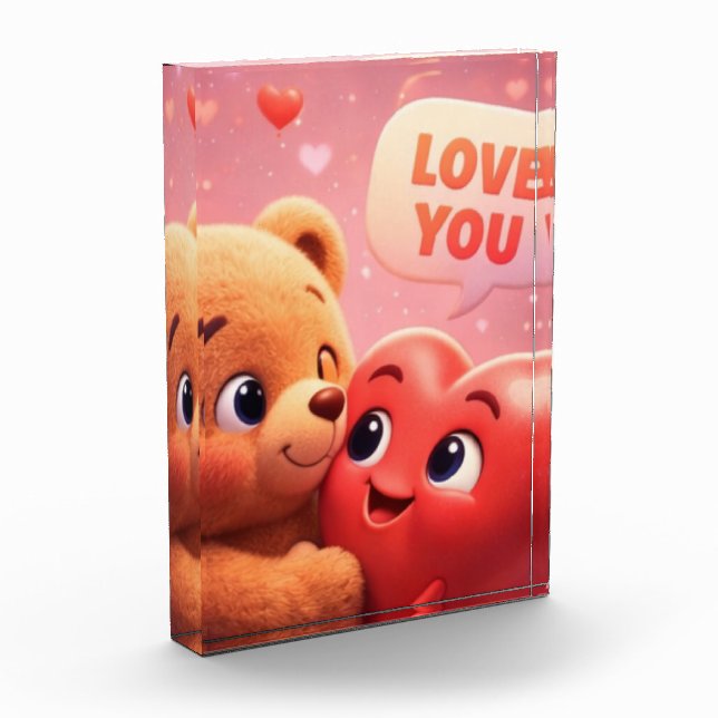 Bloque Para Fotos Valentine  (Izquierda)