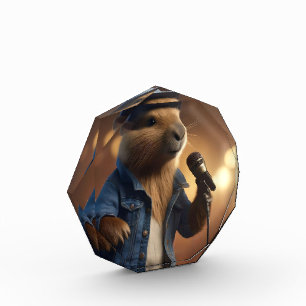 Bloque Para Fotos "Vaquero de Capybara: Serenading the Wild West"