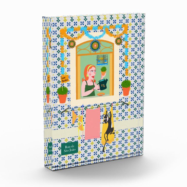 Bloque Para Fotos Vecino de San Juan Portugués Festa (Izquierda)