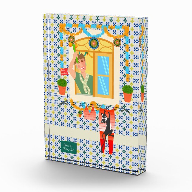 Bloque Para Fotos Vecino de San Juan Portugués Festa (Derecha)