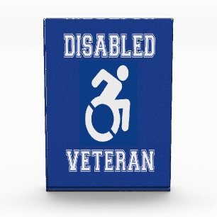 Bloque Para Fotos Veterano discapacitado