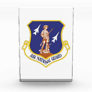 Bloque Para Fotos Veterano Militar de la Guardia Nacional Aérea