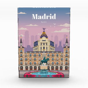 Bloque Para Fotos Viaje De Arte Viajero A Madrid España