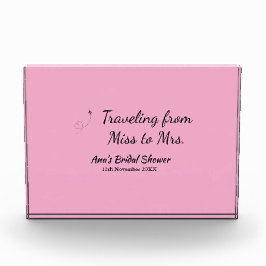 Bloque Para Fotos Viaje despedida de soltera añadir nombre fecha señ