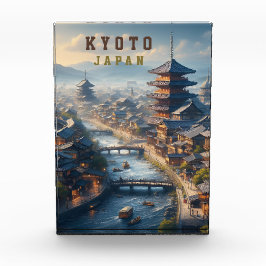 Bloque Para Fotos Viaje panorámico japonés de Kioto