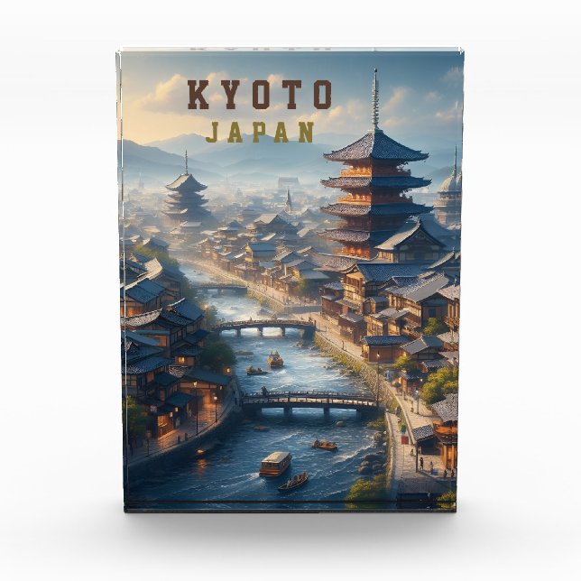 Bloque Para Fotos Viaje panorámico japonés de Kioto (Anverso)