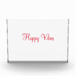 Bloque Para Fotos Vibes felices rojas vacaciones simple y mínima cal