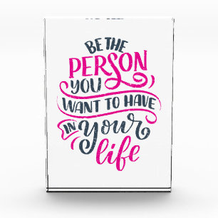 Bloque Para Fotos Vibes positivas: sé la persona que quieres tener