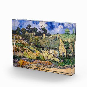 Bloque Para Fotos Vincent Van Gogh - Casas de paja en Cordeville