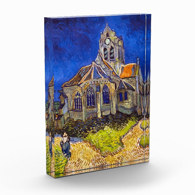 Bloque Para Fotos Vincent van Gogh - La Iglesia de Auvers (Izquierda)