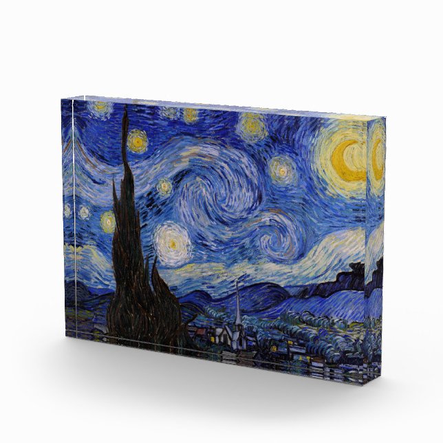 Bloque Para Fotos Vincent Van Gogh - La noche estrellada (Derecha)