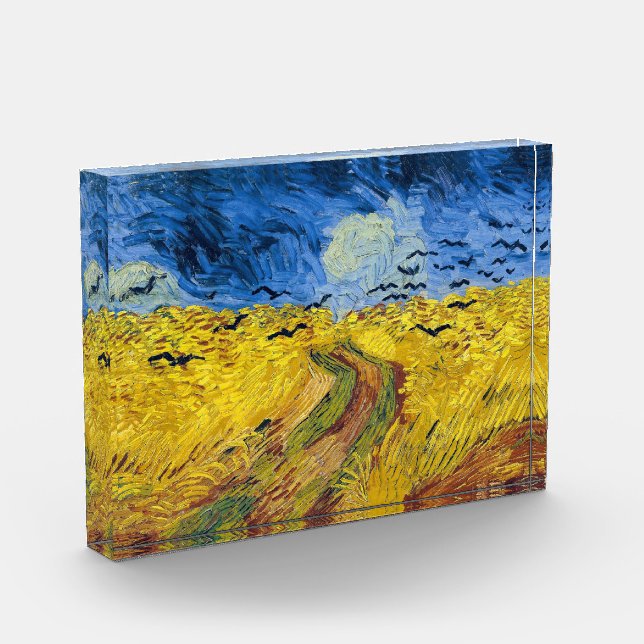 Bloque Para Fotos Vincent van Gogh - Wheatfield con cuervos (Izquierda)