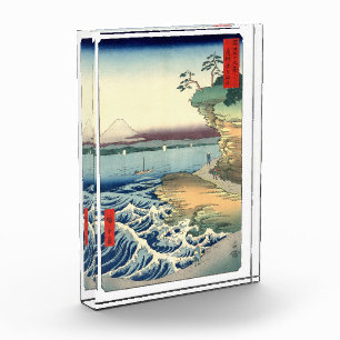 Bloque Para Fotos Vintage japonés Ukiyo-e Art Boushū hota no kaigan