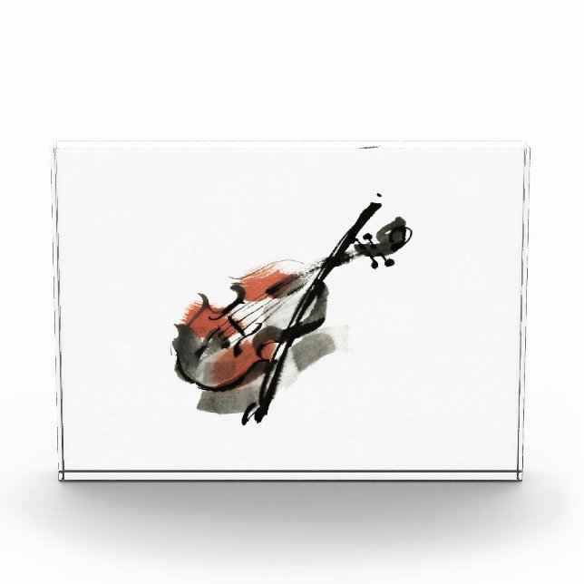 Bloque Para Fotos Violin (Anverso)